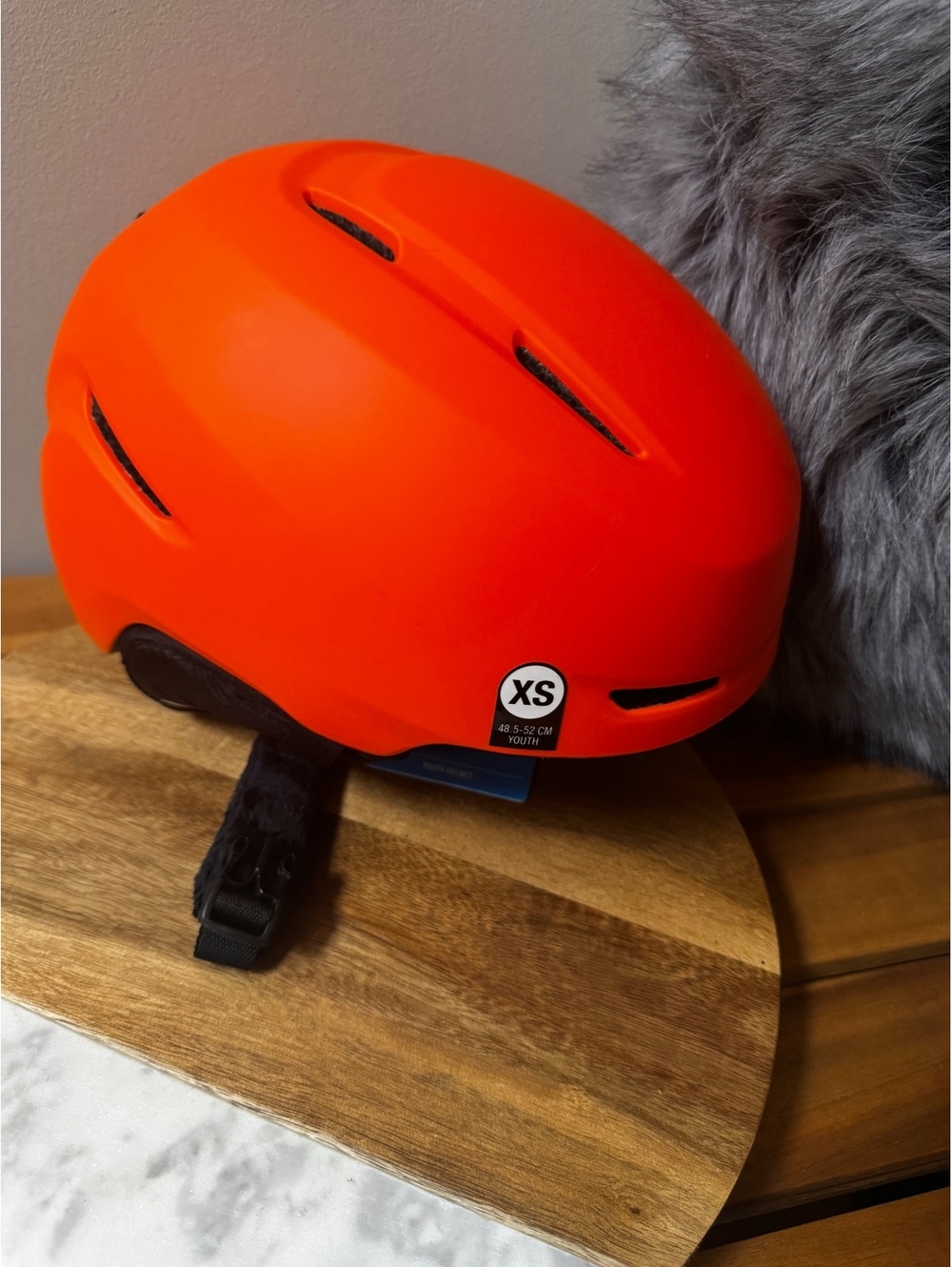 Giro Spur Youth Snow Helmet | Matte Bright Orange | Size XS (48.5-52cm) NWT